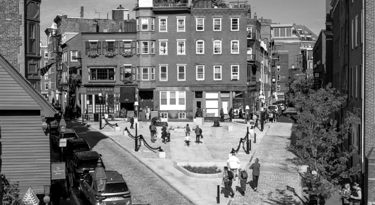 Historic North Square in Boston's North End